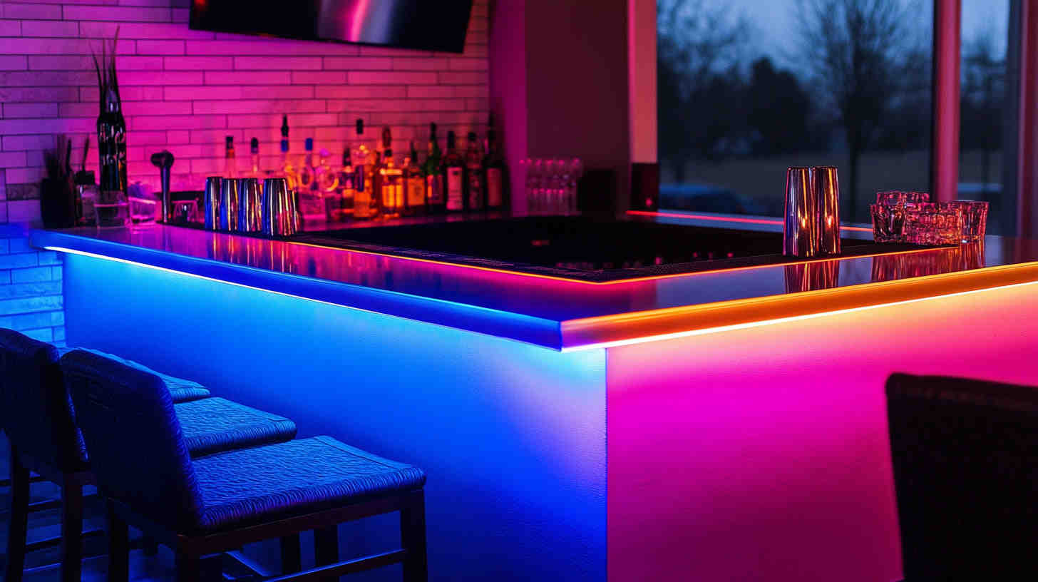 Premium nightclub bar environment